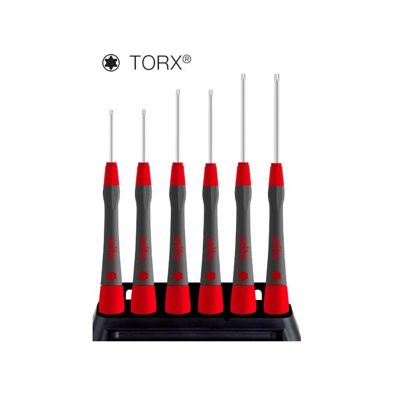 WIHA Набор прецизионных отверток TORX® T4 T5 T6 T7 T8 T9 PicoFinish Wiha 42997 | W42997