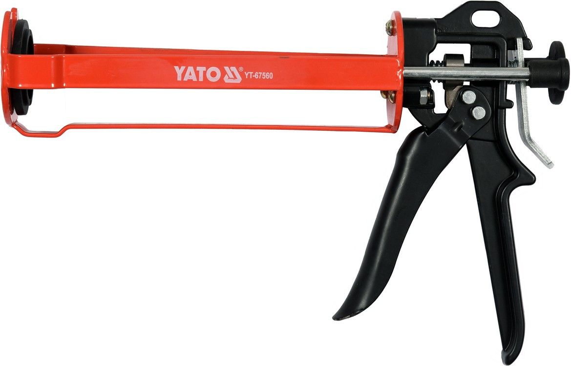 YATO Пістолет для нанесення густих мас YATO : півкруглий, L= 225 мм, W= 70 мм  | YT-67560
