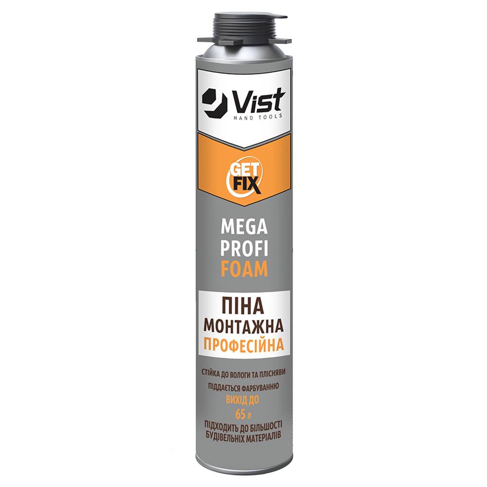 Піна монтажна Profi Mega, 850 мл, 65л Getfix | 12-474