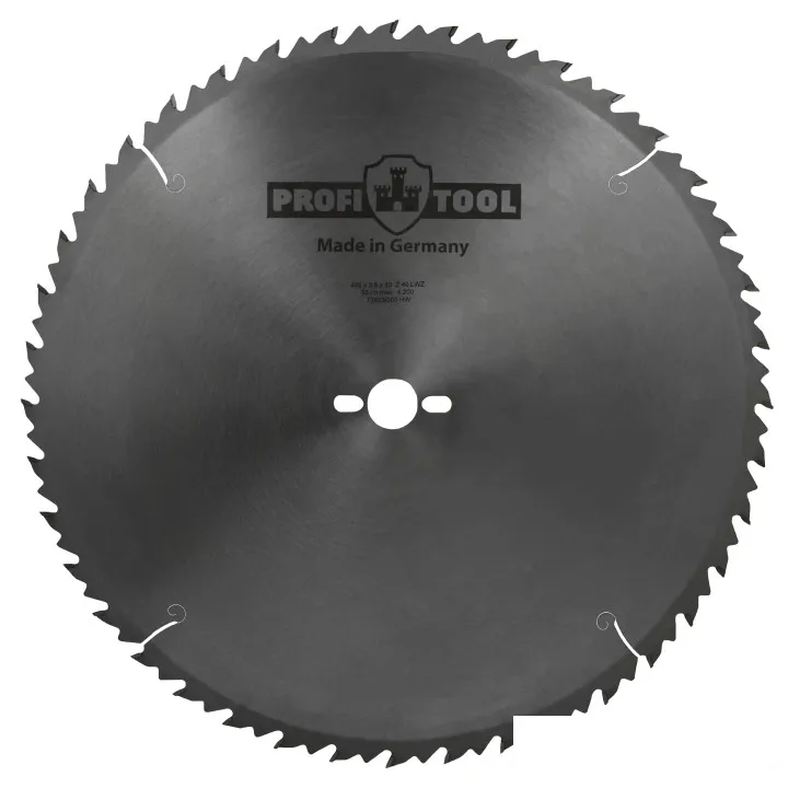 Диск пильный универсальный 450х3.8х2.8х30 мм, Z=40, форма зуба LWZ (ATB), продольный рез PROFITOOL