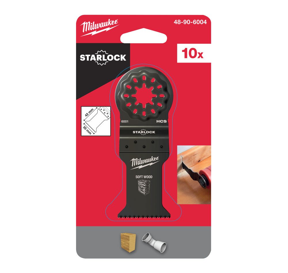 MILWAUKEE Полотно по дереву 35 мм (10 шт) | 48906004