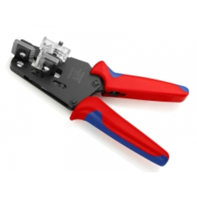 KNIPEX Прецизионный инструмент для удаления изоляции с фасонными ножами , 195 мм 12 12 06 | 12 12 06