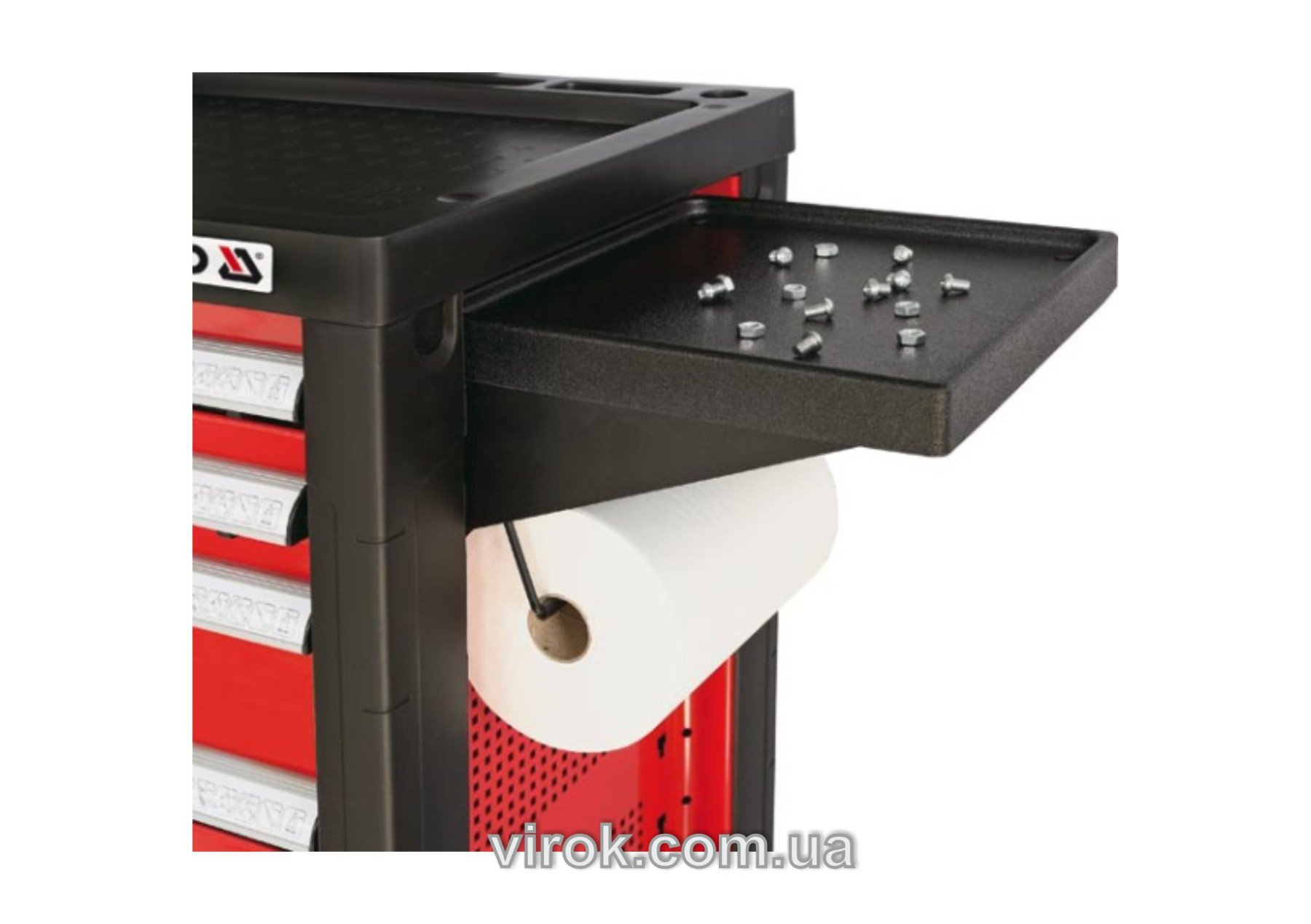 YATO Полиця з тримачем для паперу YATO, 305x305x145мм  | YT-0907