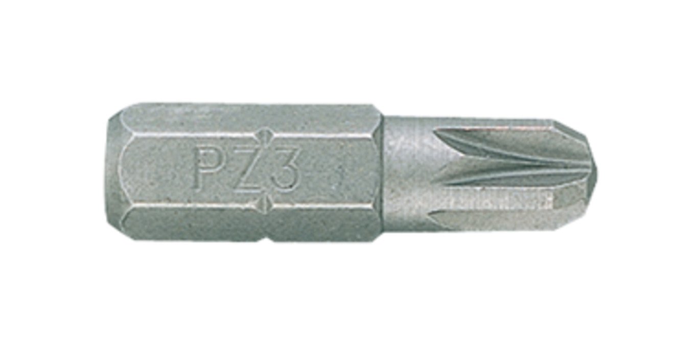 KING TONY Бита торцевая 1/4" PZ №3 L=25мм | 102503Z