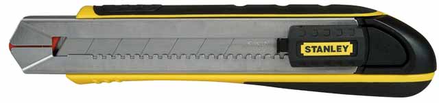 STANLEY 0-10-486 Нож 25мм сегментированное лезвие 215мм серия FatMax Cartridge картридж для 4 лезвий