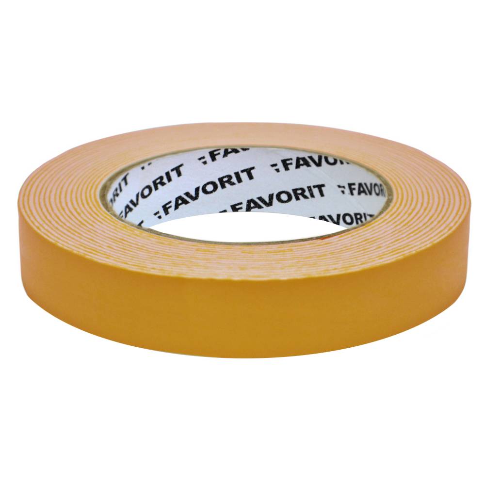 Стрічка двобічна піноподібна 19мм х 5м Favorit | 10-474-1