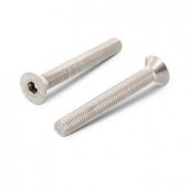 Винт с потайной головкой и шестигранным шлицем DIN 7991 M 4x  8 A2