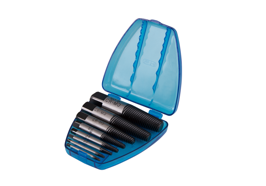 KING TONY Набор экстракторов 3-50 мм, 8 предметов 11208SQ | 11208SQ