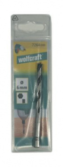Wolfcraft спиральное сверло для дерева Ø 6,0 x 90 // 7264000