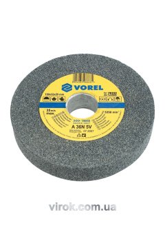 VOREL Круг для точила : 150х12,7х17 мм (дрібнозернистий)  | 08865