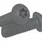 ISO 7380-1 10,9 цинк платковий Болт з напівкруглою головкою під torx