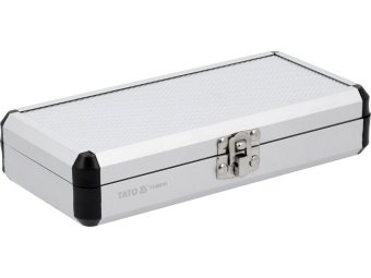 Торцеві головки до пошкоджених болтів і гайок YATO з квадратним приводом, М 9-19мм, компл. 10ел [50]