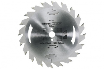 Wolfcraft полотно дисковой пилы Ø 130 x 16 x 2,4 // 6456000