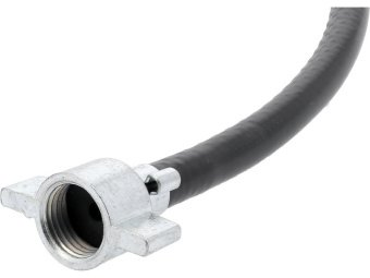 Шланг пневматичний ПВХ для автом YATO з швидким роз'ємом; Ø=6/10мм, роб тиск 10 Bar, l=8м, гв М16[8]