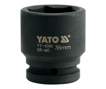 YATO Головка торцева ударна 6-гранна YATO : квадрат 3/4", М= 36 мм, L= 56 мм  | YT-1086