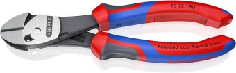 KNIPEX Кусачки бокові особливої потужності TwinForce 73 72 180 BK