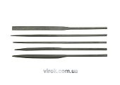 VOREL Надфілі : L= 4,0x160 мм, Без ручки, Набір 10 Шт/Уп.  | 25380