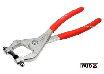 YATO Кліщі для проколювання отворів в металев. листах t≤ 0.8 мм YATO отворів Ø=3,2мм, L= 240мм  | YT