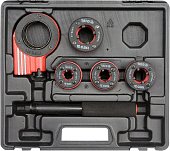 YATO Набір різьбонарізний для труб YATO : Ø= 3/8", 1/2", 3/4", 1"; 5 елем.  | YT-29001