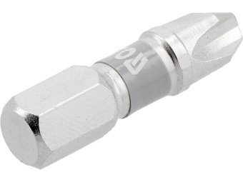 Насадка викруткова YATO PH3 х 25мм. HEX 1/4" нікельована, 2 уп/шт.[10]