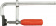 YATO Струбцина кована з пластиковою ручкою YATO, l=160х80 мм  | YT-6401