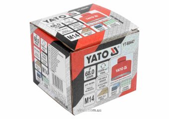 YATO Свердло по кераміці і гресу в сух і мокр YATO: Ø=68мм, з алмаз пругом, до шліфмашин. кріплен-М1