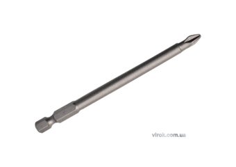 USH Насадка викруткова Industry Pozidriv PZ2 x 70 мм. подовжена, Уп. 10 шт. | UUSG0135031