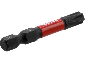 Насадка викруткова ударна YATO TORX T40 х 50 мм. HEX 1/4", 2 шт.[10]