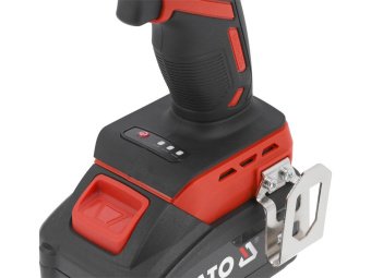 Гайковерт ударний акумуляторний YATO: 18 В, 4АГод, квадрат 3/4", 2000 Нм +перехідник 3/4" в 1/2" [2]