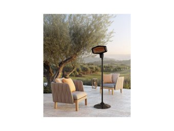 Обігрівач інфрачерв LUND ел.мер- 230В 2,2кВт штати 180-210 см площа- 25м², 3 реж: 730, 1460, 2200 Вт