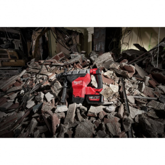 MILWAUKEE Перфоратор аккумуляторный бесщёточный SDS MAX M18 FHM-0C FUEL энергия удара 11 Дж | 493346