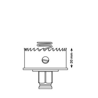 Bosch Коронка біметалева 51 мм HSS Sheet Metal