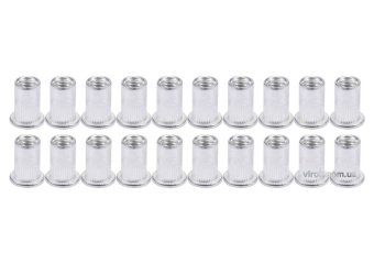 YATO Нітогайка алюмінієва YATO; М4, l= 11 мм, 20 шт.  | YT-36452