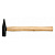 VOREL Молоток слюсарний з дерев'яною ручкою, m= 100 г  | 30010