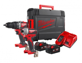 MILWAUKEE Набор инструментов M18 BLPP2A2-502X (Li-Ion5Ач) | 4933464522