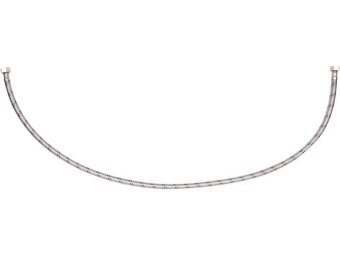 Шланг водопровідний з опліткою з нерж сталі FALA l= 1000мм, Ø= 8/12, з'єднання F-3/8" х F-3/8" 1 МПа