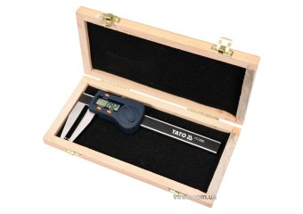 YATO Штангенциркуль для гальмівних дисків електронний YATO : l= 180 мм, діап.- 0-70мм, точн± 0,03мм,