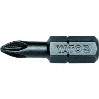 YATO Насадка викруткова YATO : "Pozidriv" PZ1 x 25 мм. HEX 1/4". 50 (Уп/Шт.)  | YT-7810