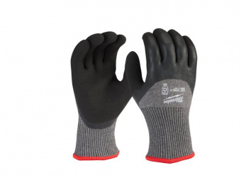 MILWAUKEE Перчатки с уровнем сопротивления порезам 5, зимние, размер XXL/11 (Многоштучная упаковка -