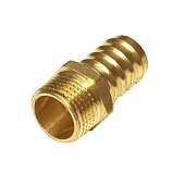 Штуцер латунний 1/2зовн.-9мм Україна | 77-682