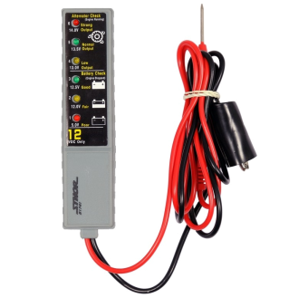 STHOR Тестер діодний цифровий напруги акумуляторів і генераторів до 12 В  | 81741