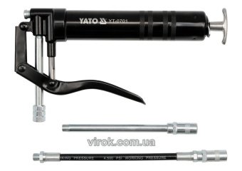 YATO Шприц мастильний YATO, 120 см³, 310 Bar. з картриджем  | YT-0701