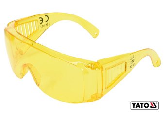 YATO Ліхтар ультрафіолетовий з окулярами, для перевірки банкнот YATO : 100LED, 6 x AA, 395 нм  | YT-