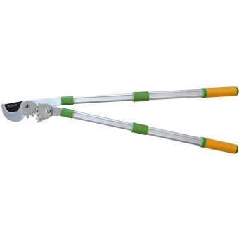 Секатор для гілок, зріз косий, зубчастий механізм, телескопічні рукоятки VERANO | 71-836