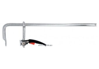 YATO Струбцина з важільним затискачем, стальна, тип "F" YATO; l= 600 мм, h= 120 мм  | YT-63956