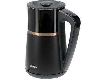 Електрочайник з термостатом з нержавіючої сталі і поліпроп LUND 1,7л, 2200 Вт, живл від мережі 230 В