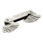 Набор метрических резьбомеров BAHCO 0,25-6,0 мм, 24 шт (1535)