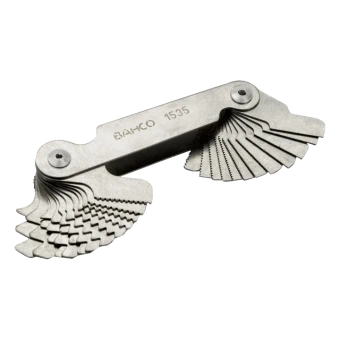 Набор метрических резьбомеров BAHCO 0,25-6,0 мм, 24 шт (1535)