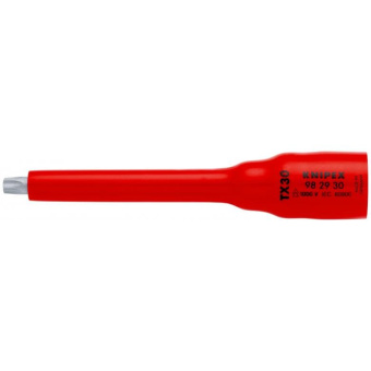 KNIPEX Головка торцевая VDE 1000V DR 3/8" 12-гранная, TX25, диэлектрическая | 98 29 25