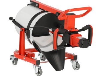 Змішувальна станція будів. розчинів на колесах YATO від ел-мережі 230 В, 1600 Вт, бак V= 50 л [1]